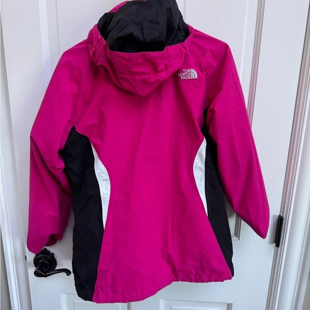 The North Face Girls Large 14/16 Kids Pink and Black TriClimate System Jacket